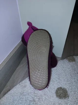 Zapatillas casa niña rosa y morado