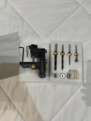 Kit de posicionador de carpintería con plantilla N