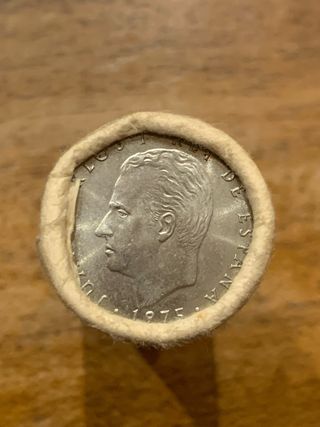 Cartucho 25 Ptas 1975/80,My valorada