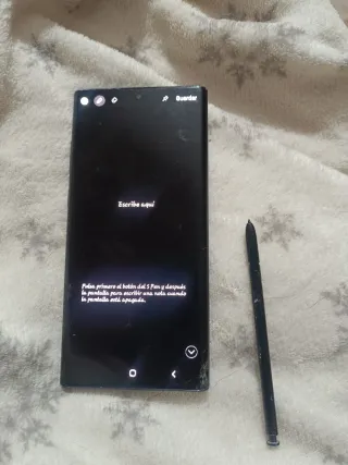 Teléfono Móvil Dorado y Multicolor