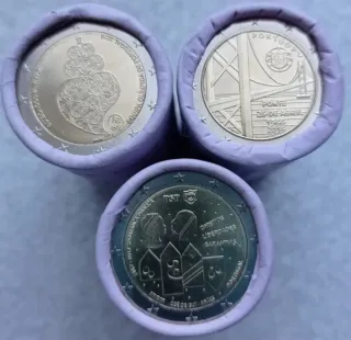 2 Euros Portugal Varios Años
