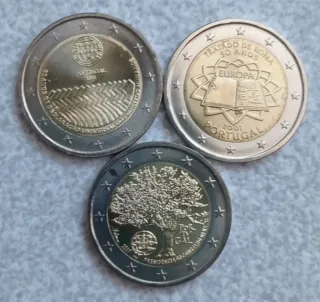 2 Euros Portugal Varios Años