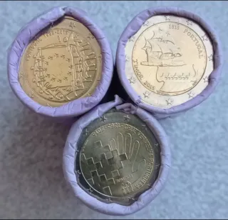 2 Euros Portugal Varios Años