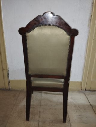 Pareja Sillas Antiguas Luis XV Capitoné Siglo XIX