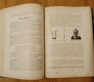 Libro química antiguo