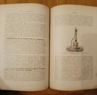 Libro química antiguo