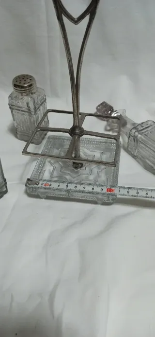 Juego Aceitero Vinagrero Pimentero Salero