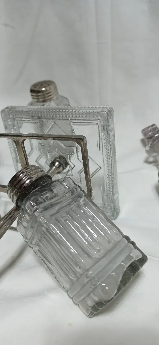 Juego Aceitero Vinagrero Pimentero Salero