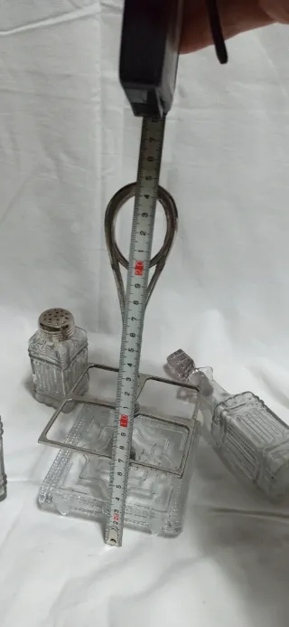 Juego Aceitero Vinagrero Pimentero Salero