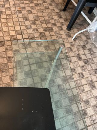 Móvel TV Vidro Inox