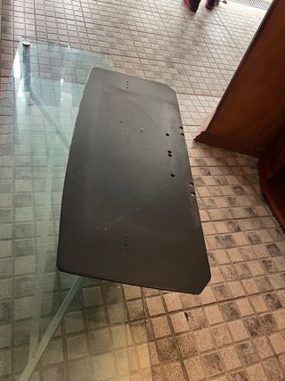 Móvel TV Vidro Inox