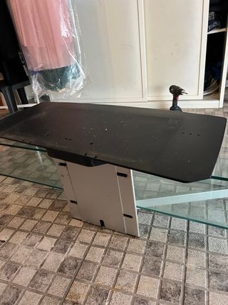 Móvel TV Vidro Inox