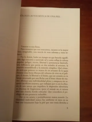 Curar la piel: Ensayo en torno al tatuaje