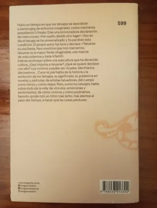 Curar la piel: Ensayo en torno al tatuaje