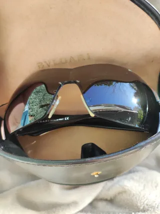 Gafas de sol Bvlgari negras con cristales