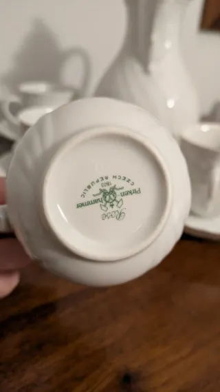 Servizio da tè in porcellana da 12 persone