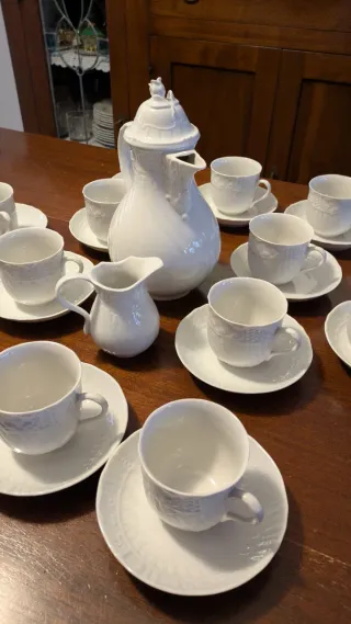 Servizio da tè in porcellana da 12 persone
