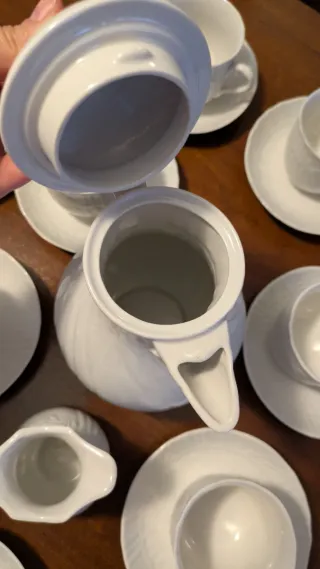 Servizio da tè in porcellana da 12 persone