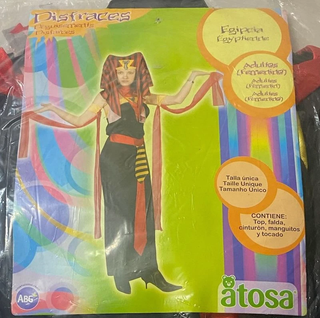 Disfraz Egipcia Mujer Atosa Talla Única