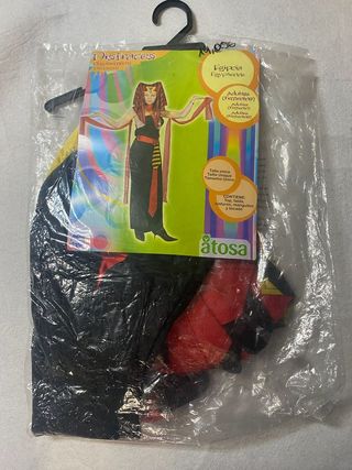 Disfraz Egipcia Mujer Atosa Talla Única