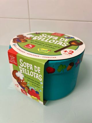 Juego Sopa de Bellotas Lúdilo +2 años