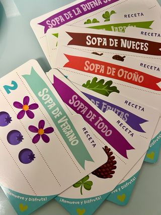 Juego Sopa de Bellotas Lúdilo +2 años