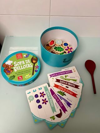 Juego Sopa de Bellotas Lúdilo +2 años