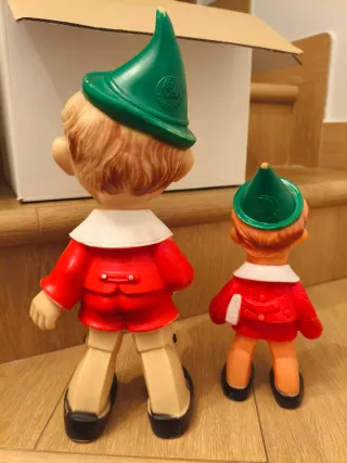 Pinocchio Vintage Ledra Made in Italy