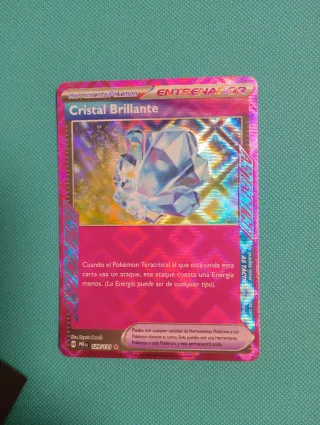 Carta Pokémon Original Cristal Brillante 129/180