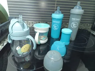 Lote Biberones y Vasos Bebé