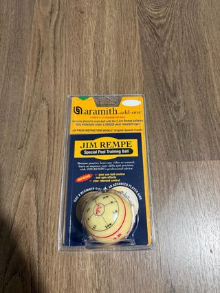 Bola de billar entrenamiento Jim Rempe