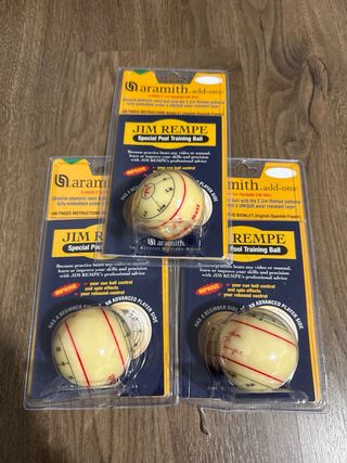 Bola de billar entrenamiento Jim Rempe