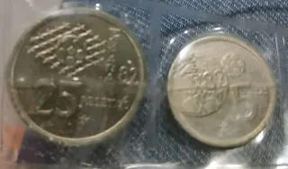 Colección Monedas Mundial 82
