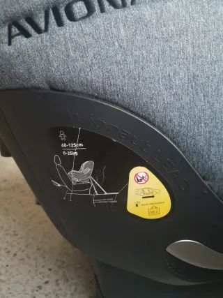 Silla de coche Avionaut gris ACM