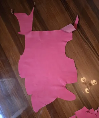 Retales de piel roja