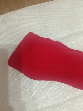 Camisa roja manga larga