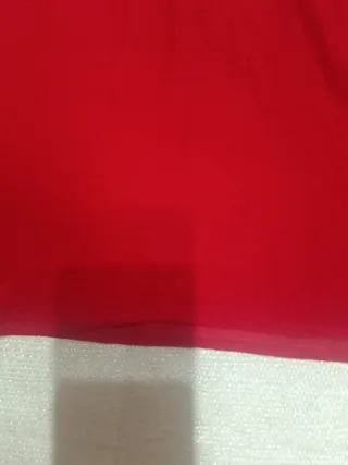 Camisa roja manga larga