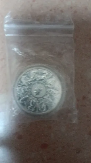 Moneda Plata 2 Onzas Bestias