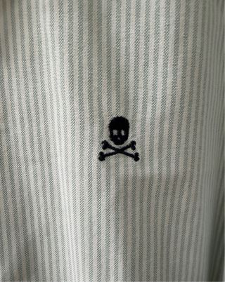 Camisa Scalpers Rayas Verde Talla 40