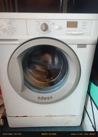 Lavadora Edesa Blanca