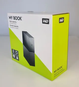 Disco Duro Externo 8Tb WD MY BOOK IMPECABLE Ref_12