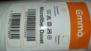 Edredón Emma Microfibra Ligero Nuevo