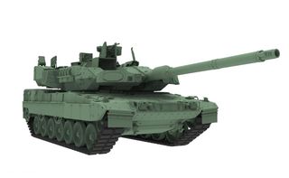 Maqueta Leopard 2A8 Amusing Hobby, escala 1/35