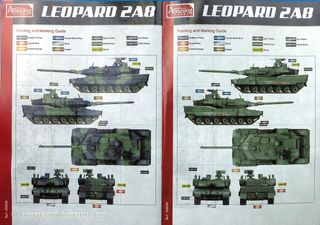 Maqueta Leopard 2A8 Amusing Hobby, escala 1/35