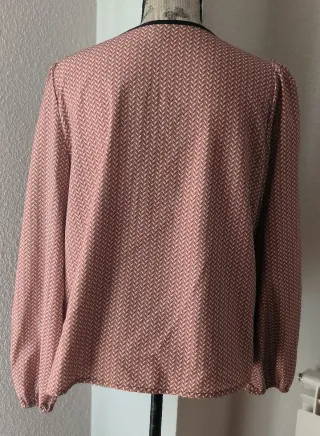 Blusa estampado Chevrón Shein