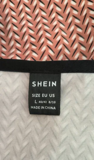 Blusa estampado Chevrón Shein