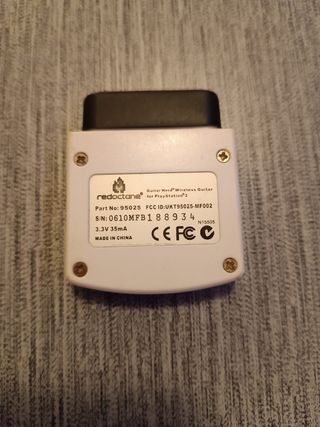 Receptor Inalámbrico Guitar Hero 2 PS2 RedOctane