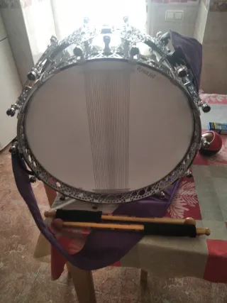 Tambor artesano de maestro