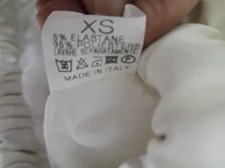 Giubbotto bomber bianco