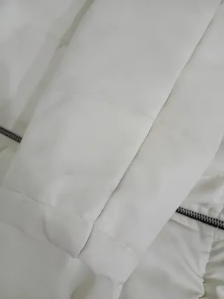 Giubbotto bomber bianco